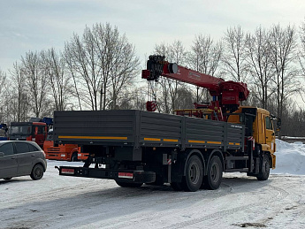 Бортовой КАМАЗ 65115 с КМУ HORYONG HRS216 (без сп/места)_2